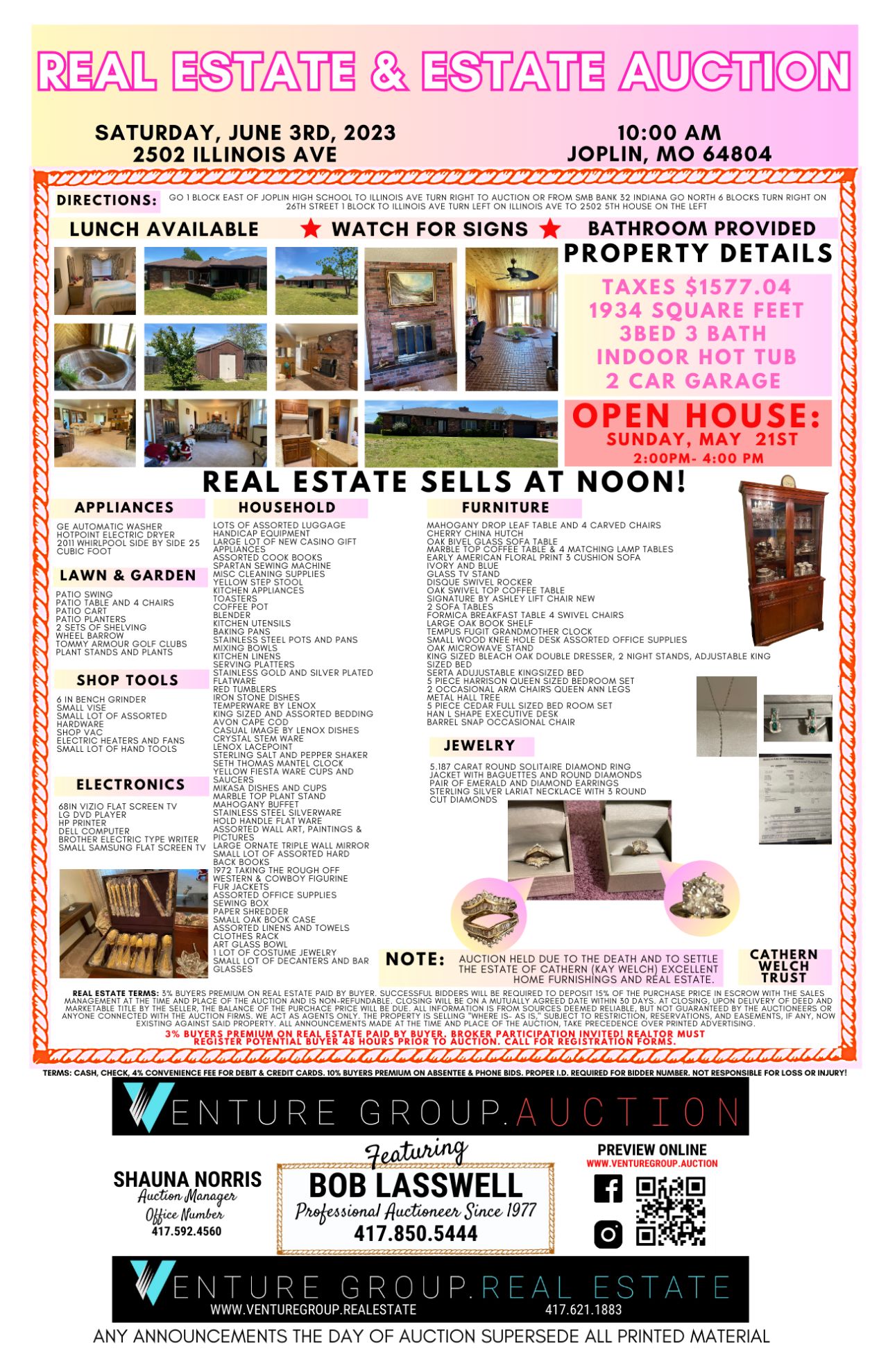 Venture Group Auctions